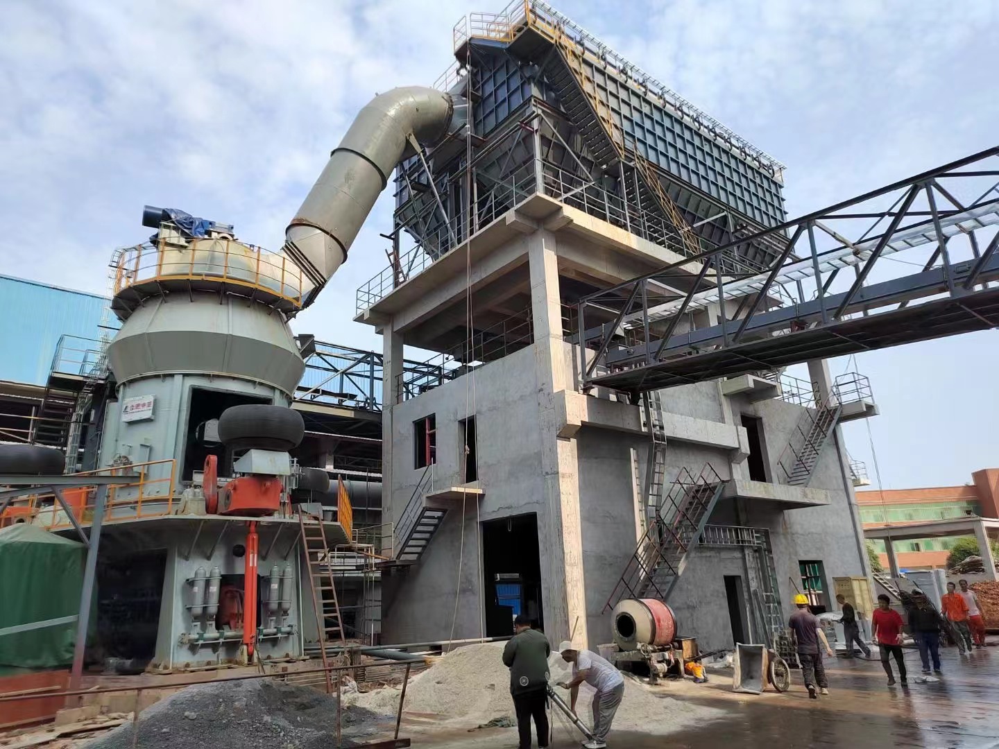 湖南衡陽鴻德建材有限公司年產(chǎn)30萬噸礦粉生產(chǎn)線